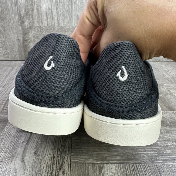 Olukai Pehuea Li Women's size 9 Black Canvas Casual Shoes - Picture 6 of 8